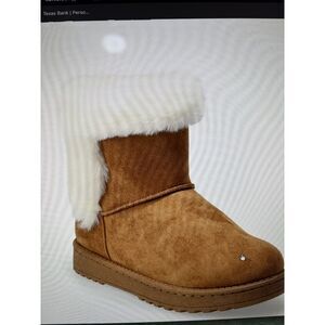 SO® Paulina Women's Faux-Fur Winter Boots size 6